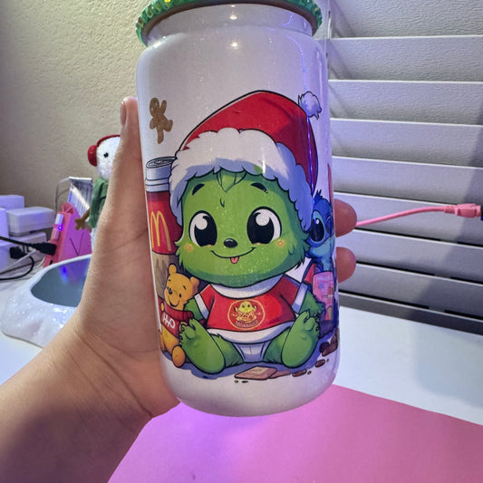 Grinch Shimmer Cup
